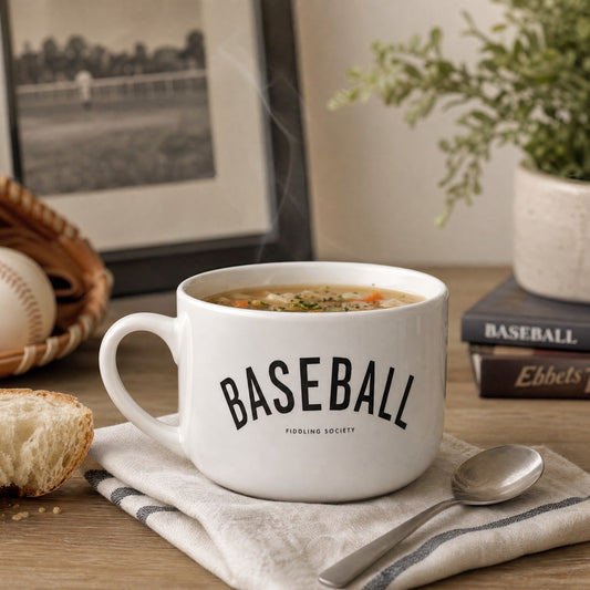 Football Ceramic Oversized Coffee Mug, 25oz