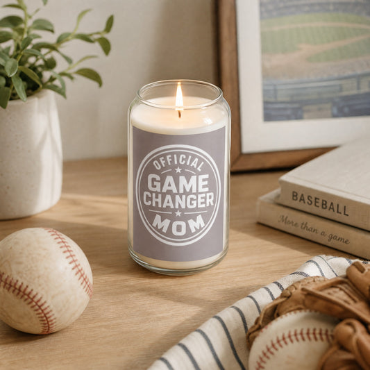 Official Game Changer Mom Soy Candle, 13.75oz